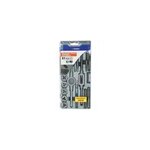 Taraud et filire tivoly 21 pices (9 tarauds m3  m12 + 9 filires m3  m12 + 1 tournevis + 1 porte ...