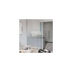 Tasseau claustra mdf blanc mat à peindre l. 8, 8 x l. 280 cm Tasseau claustra mdf blanc mat à peindre l. 8, 8 x l. 280 cm