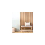 Tasseau dcoratif lambris lamelles chne clair l. 250 x l. 30, p. 6mm