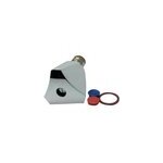 Tte universelle et croisillon pour mlangeur mle 20 x 150 en mtal chrom noyon et thiebault