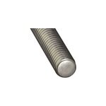 Tige filet�e cqfd acier zingu� anodis� 10 cm argent�6