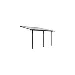 Toit terrasse adossé manuel aluminium et toile habrita tt3050alrt 5, 01 x 3, 07 m Toit terrasse adossé manuel aluminium et toile habrita tt3050alrt 5, 01 x 3, 07 m