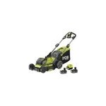 Tondeuse pouss�e ryobi - ry18lmx40b - 18v one + - coupe 37cm - 2 batteries 4. 0ah - 1 chargeur