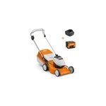 Tondeuse sans fil avec batterie 36v - largeur de coupe 46 cm - bac 55l - stihl rma 248 (vendue avec 1 ...
