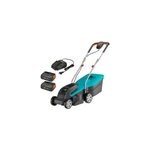 Tondeuse sans fil avec batterie 18 v - largeur de coupe 32 cm - hauteur de coupe 20 à 60 mm - bac 30 ... Tondeuse sans fil avec batterie 18 v - largeur de coupe 32 cm - hauteur de coupe 20 à 60 mm - bac 30 ...