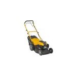 Tondeuse thermique 139cm - largeur de coupe 46 cm - hauteur de coupe 22  65 mm - bac 60l stiga combi ...