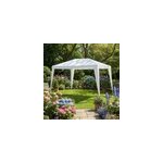 Tonnelle autoportante acier et toit poly�thyl�ne suhali blanche 3 x 2 m