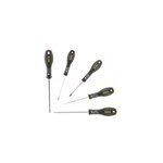 Tournevis, 5 pi�ces + 1 pince multiprise stanley