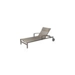 Transat ocala coloris noisette et tonka hespride l. 197 cm
