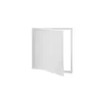 Trappe de visite acier laqu� blanc diall blanc 50 x 50 cm