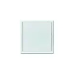 Trappe de visite acier laqu� blanc 50 x 50 cm placo ;