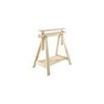 Trteau architecte en pin l. 70 x l. 70 x h. 90 cm, form architect
