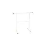 Trteau fixe en mtal poxy cqfd solid blanc h. 74 cm