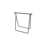 Trteau pliant en mtal poxy cqfd slide anthracite h. 76 cm
