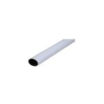 Tringle de penderie mtal blanc 2, 5 x 150 cm