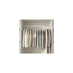 Tringle de penderie m�tal blanc �2, 5 x 200 cm