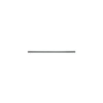 Tringle de penderie ronde mtal chrom 2, 5 x 100 cm