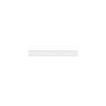 Tringle  rideau en bois blanc mat 2, 8 x l. 250cm mobois