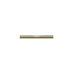 Tringle  rideau coude elasa effet laiton dor 19mm goodhome