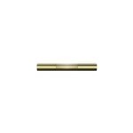 Tringle  rideau coude elasa effet laiton dor 28mm goodhome