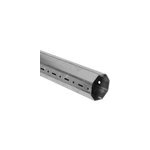 Tube octogonal 40 l. 2, 00 m acier protecta