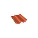 Tuile double romane brun monier terre cuite Tuile double romane brun monier terre cuite