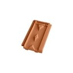 Tuile losang�e rouge : fa�ti�re 1 / 2 ronde avendis