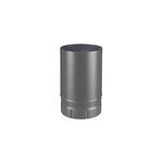 Tuyau de po�le � bois �maill� gris 250 mm � 130 mm