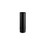 Tuyau de pole  bois maill noir mat 50 cm 150 mm poujoulat