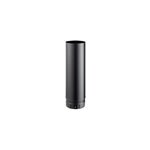 Tuyau de pole  bois maill noir mat 500 mm poujoulat x 80 mm poujoulat