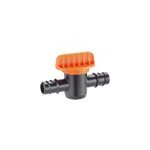 Vanne d'arrt rainjet 1 / 2 ; en pvc claber