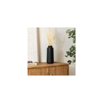 Vase cramique rily noir mat h. 30cm atmosphera