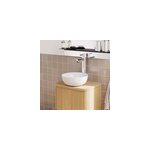 Vasque bol en céramique diamètre 26 x h. 12 cm, blanc, homesight Vasque bol en céramique diamètre 26 x h. 12 cm, blanc, homesight