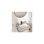 Vasque  encastrer rectangulaire cramique blanc oasis
