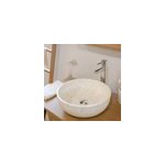 Vasque � poser ronde terrazzo couleurs chaudes �38 x h. 13, 5 cm homesight jane