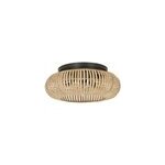 Ventilateur de plafond effet bois fortaleza 50 ip20 e27 20w corep