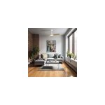 Ventilateur de plafond led effet bois clair, blanc 107cm, 3, 5w, 20m2 sulion Ventilateur de plafond led effet bois clair, blanc 107cm, 3, 5w, 20m2 sulion