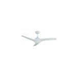 Ventilateur de plafond avec clairage goodhome linto coloris blanc pour pice de 25 m . 132 cm