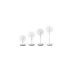 Ventilateur sur pied 4 en 1 35 cm blanc scholt�s