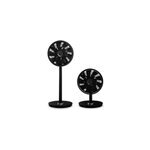 Ventilateur sur pied sur batterie oscillant duux whisper flex smart 26 vitesses noir
