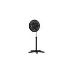 Ventilateur sur pied turbo essential 3 vitesses noir