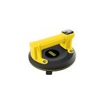 Ventouse avec pompe outifrance jaune 1 poign�e �200 mm max. 150 kg - batterie 3, 7v 2ah