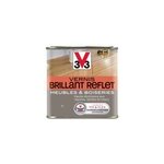 Vernis meubles et boiseries v33 brillant reflet incolore brillant 0, 25l