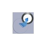 Verre transparent pour hublot skylab �260 mm