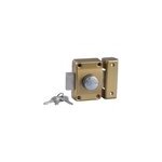 Verrou alpha bouton 45mm menuiserie métal Verrou alpha bouton 45mm menuiserie métal