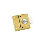 Verrou � bouton avec cylindre �23 mm / 60 mm abus