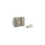 Verrou de haute sret double cylindre thirard trafic 6 45 mm