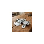 Verrou � p�ne plat en acier 40 mm abus