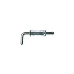 Verrou  ressort 16 mm - acier zingu blanc