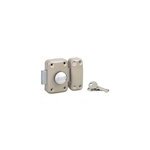 Verrou de sret apache  bouton cylindre 30 mm